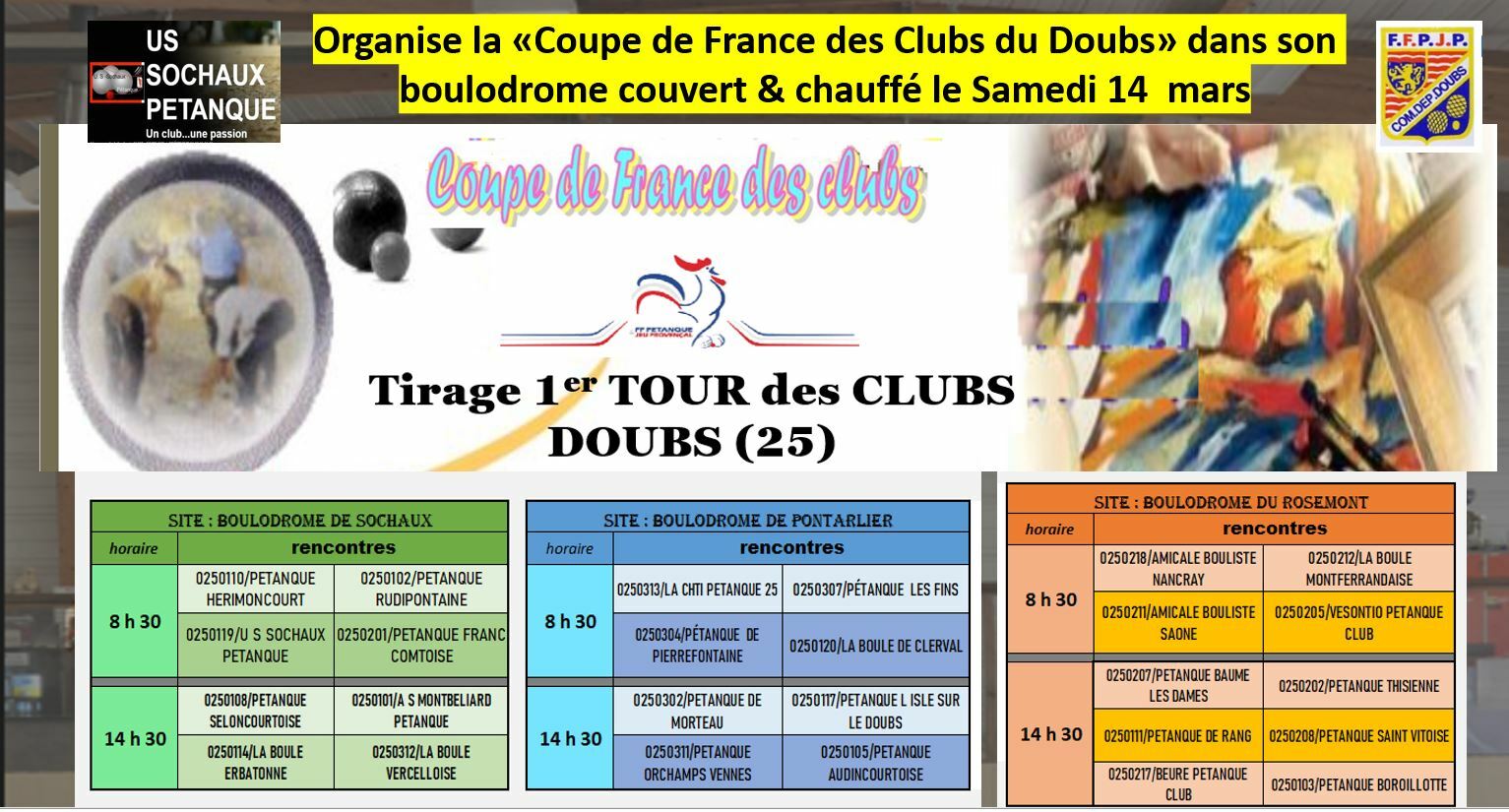 CDF des Clubs (Tirage)