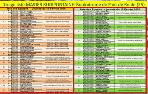 Master Pont de Roide 50 ans et+ N.H.